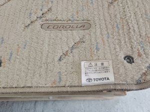 Коврики комплект #660 TOYOTA COROLLA NZE121 2006