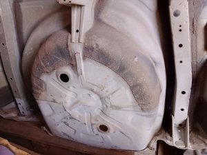 Задняя часть автомобиля с крыльями #675 TOYOTA COROLLA OEM 616021E860 NZE121 2006