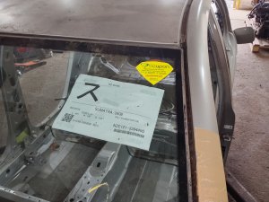Стекло лобовое #678 TOYOTA COROLLA OEM 561111A810 NZE121 2006