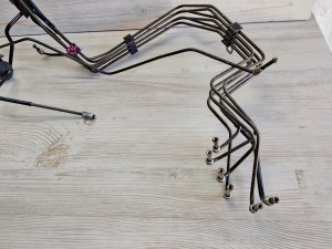 Трубки тормозные передние #716 TOYOTA COROLLA OEM 4731412420 NZE121 2006