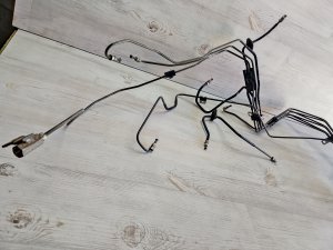 Трубки тормозные передние #716 TOYOTA COROLLA OEM 4731412420 NZE121 2006