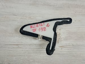 Пыльник крыла левый #738 5383412120 TOYOTA COROLLA