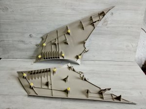 Пластик салона со стойками #754 TOYOTA COROLLA OEM 6241312231 NZE121 2006