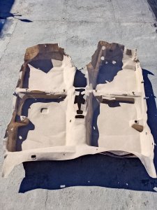 Ковровое покрытие #810 TOYOTA COROLLA OEM 585101H143A0 NZE121 2006