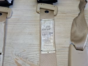 Ремни безопасности задние #854 TOYOTA COROLLA OEM 7336012751C0 NZE121 2006