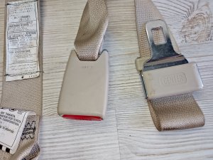 Ремни безопасности задние #854 TOYOTA COROLLA OEM 7336012751C0 NZE121 2006