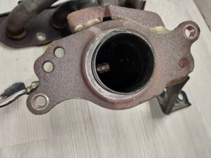 Коллектор выпускной с лямбдой #885 TOYOTA COROLLA OEM 1714121090 NZE121 2006